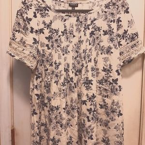 Floral print dress